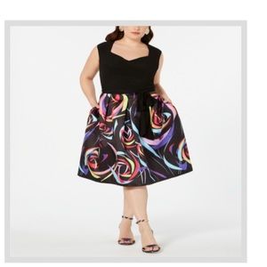 R and M Richards party dress sz XL NWT